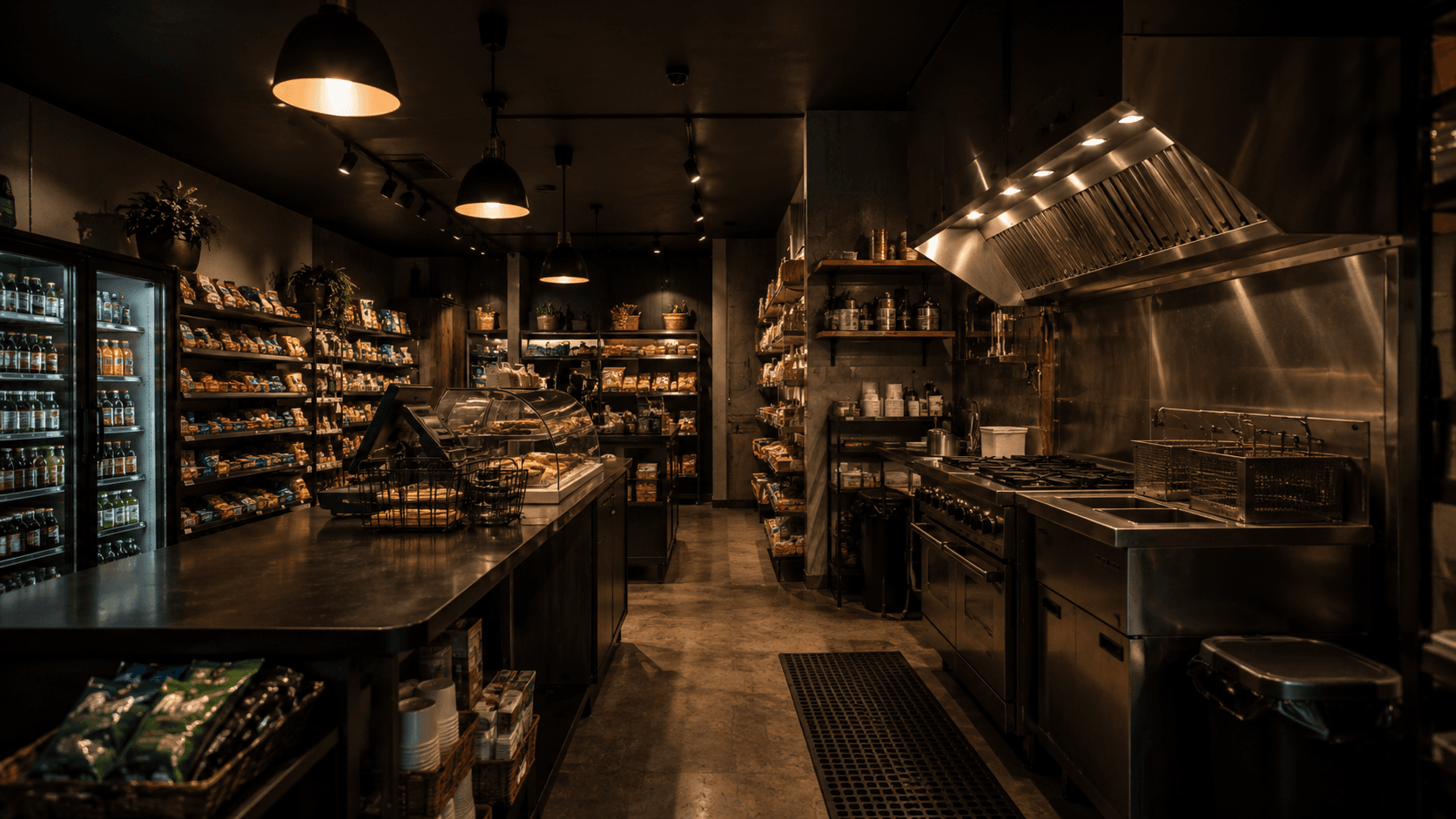Burlington commercial kitchen conversion drafting project with hood MEP and permit package coordination